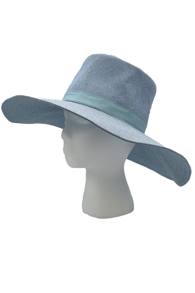 1970's Sky Blue Sunhat