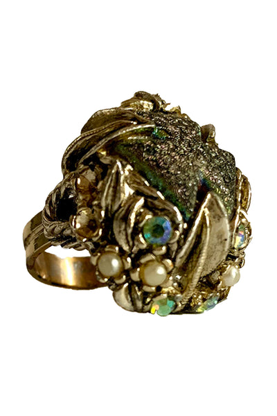 1960s Aurora Borealis Cocktail Ring