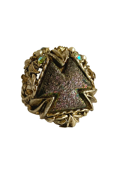 1960s Aurora Borealis Cocktail Ring