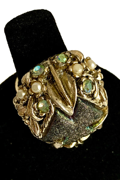 1960s Aurora Borealis Cocktail Ring
