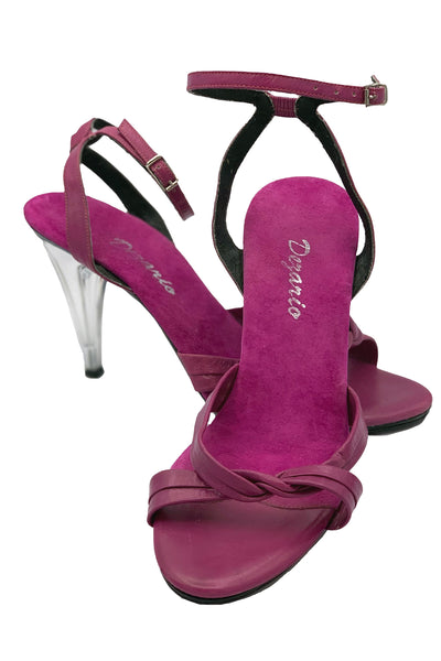 1970's Purple Acrylic Heels