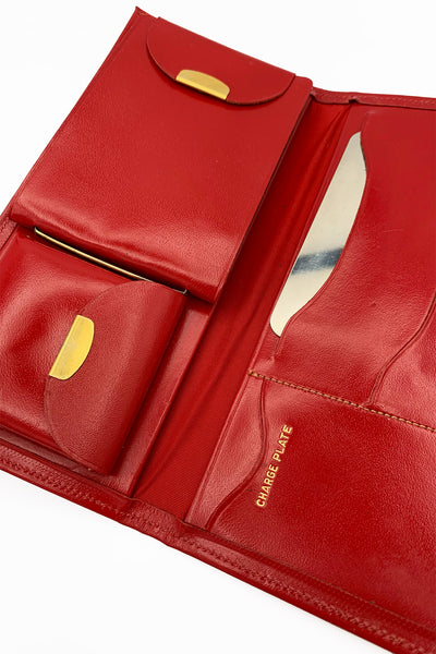 1950s Red Baronet Wallet
