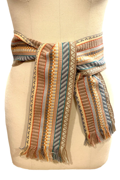 1970's Pastel Woven Belt