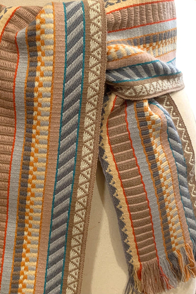 1970's Pastel Woven Belt