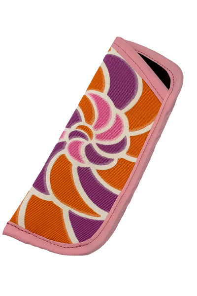 Orange, Purple and Pink Eyeglass Case