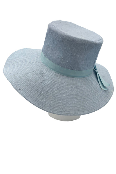 1970s Sky Blue Sunhat