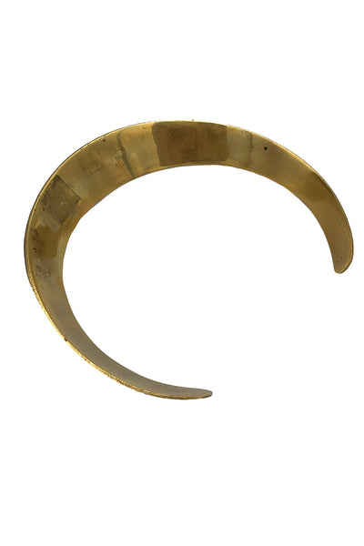 1970's Brass Collar Necklace