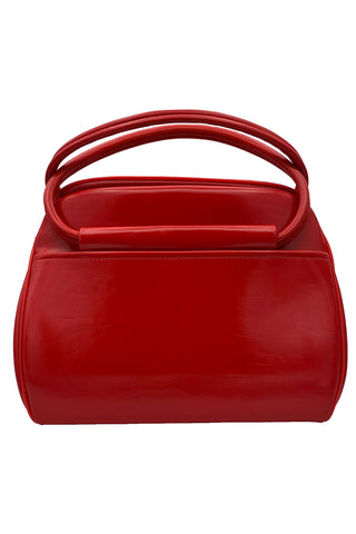 1960's Cranberry Red Purse