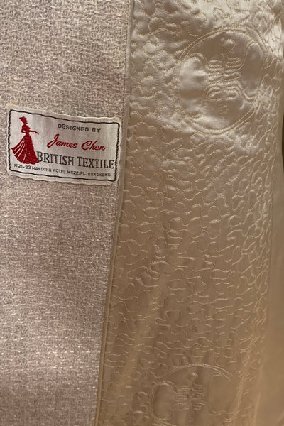 1960's Cream Double Breasted Coat