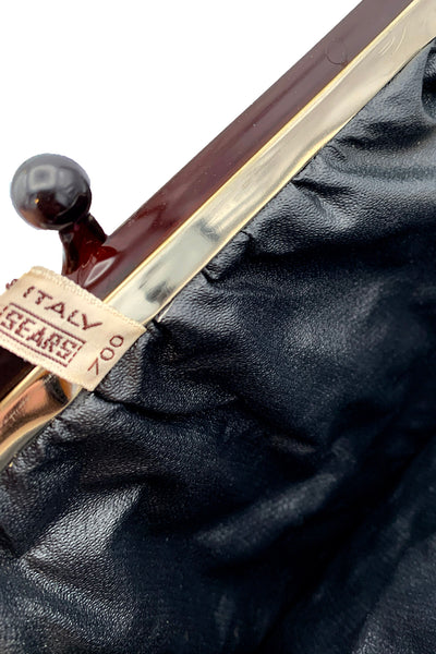 1970's Taupe Suede Clutch