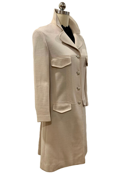 1970's Cream Butte Knit Coat