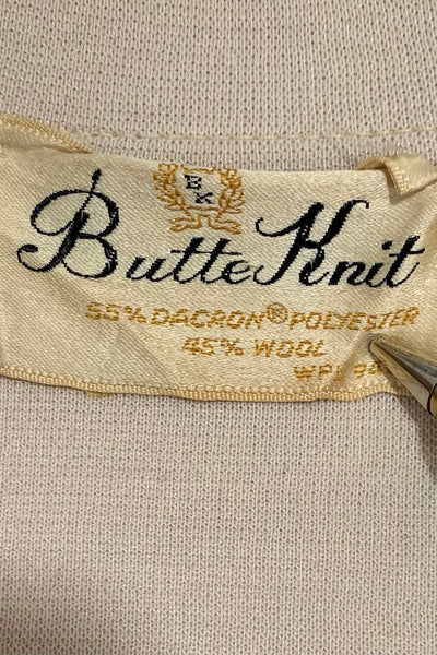 1970's Cream Butte Knit Coat
