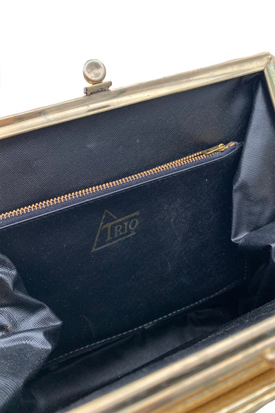 1960s Gold Lamé Handbag
