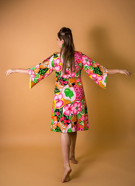 1960s Multi-Color Hawaiian Pake Muu