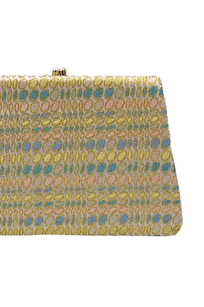 1960s Metallic Pastel Clutch