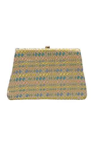 1960s Metallic Pastel Clutch