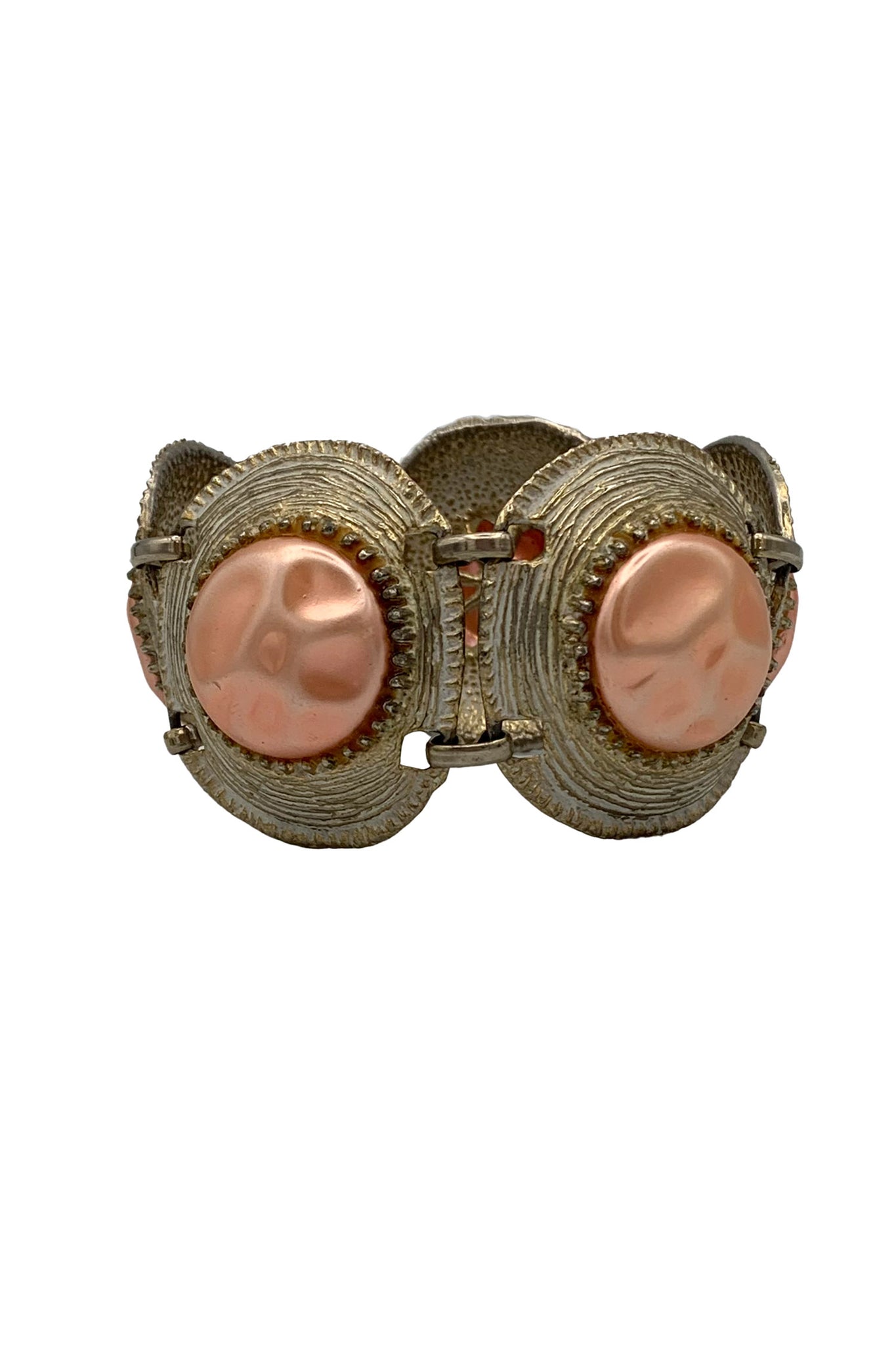1960's Peach Chunky Bracelet