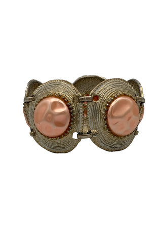 1960's Peach Chunky Bracelet