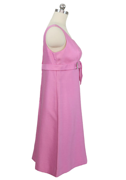 1960s Bubblegum Pink Cocktail Dress