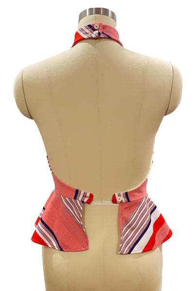 1970's Red, White and Blue Halter