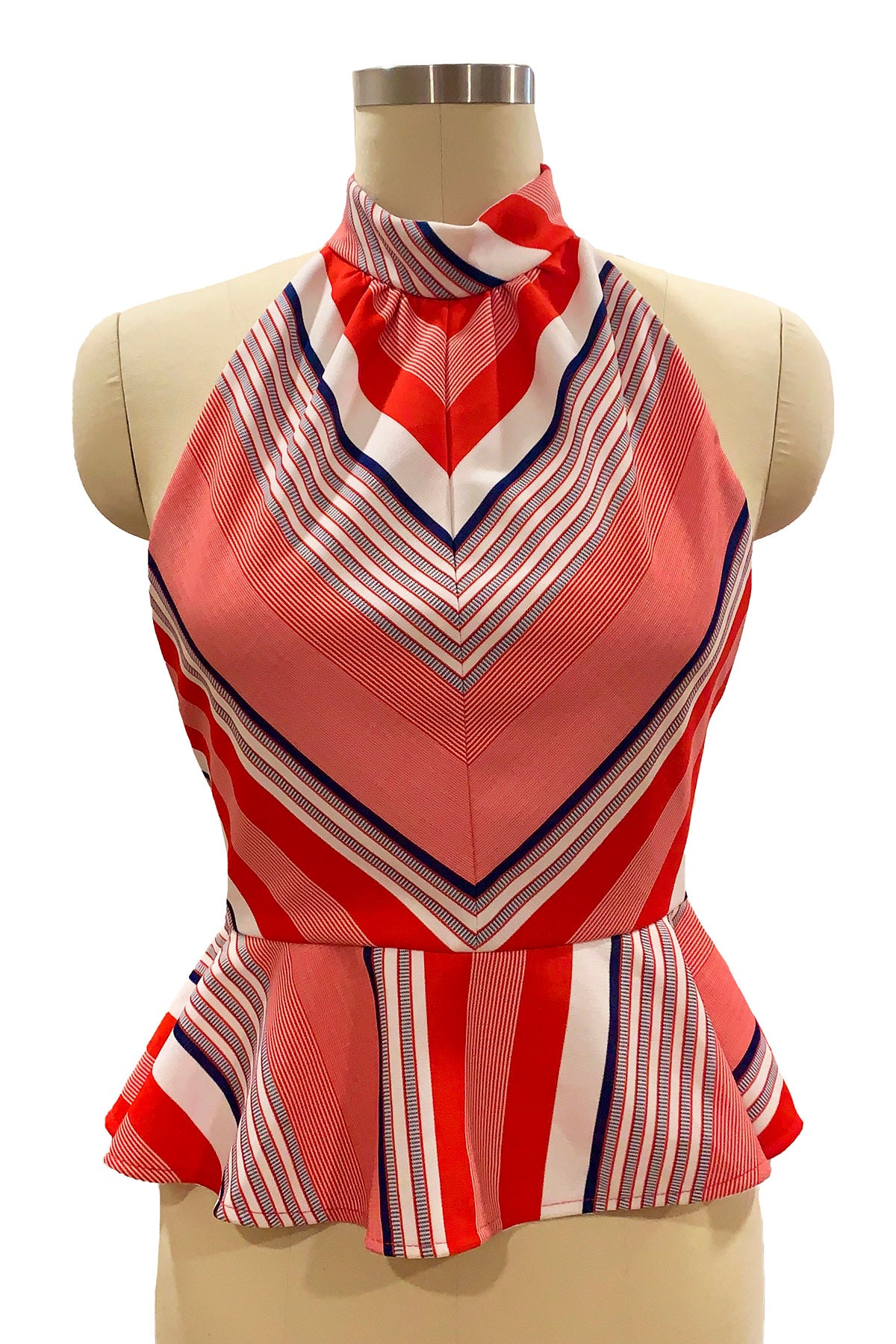 1970's Red, White and Blue Halter