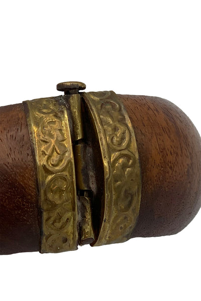 1970s Wooden Bangle Bracelet
